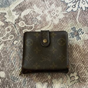 Louis Vuitton Brown Monogram Compact Wallet